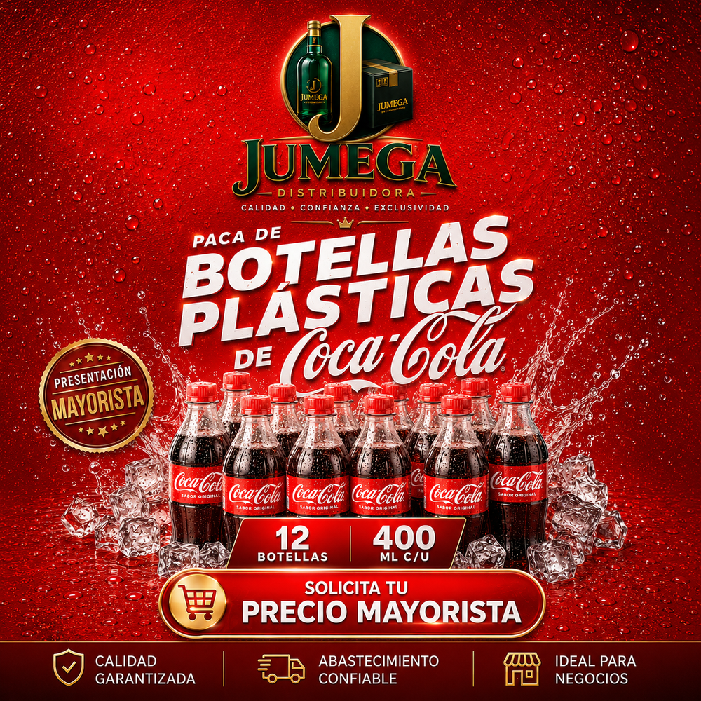 Gaseosa Coca-Cola Original Botella 400 ml
