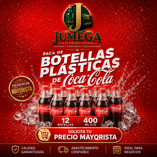 Gaseosa Coca-Cola Original Botella 400 ml